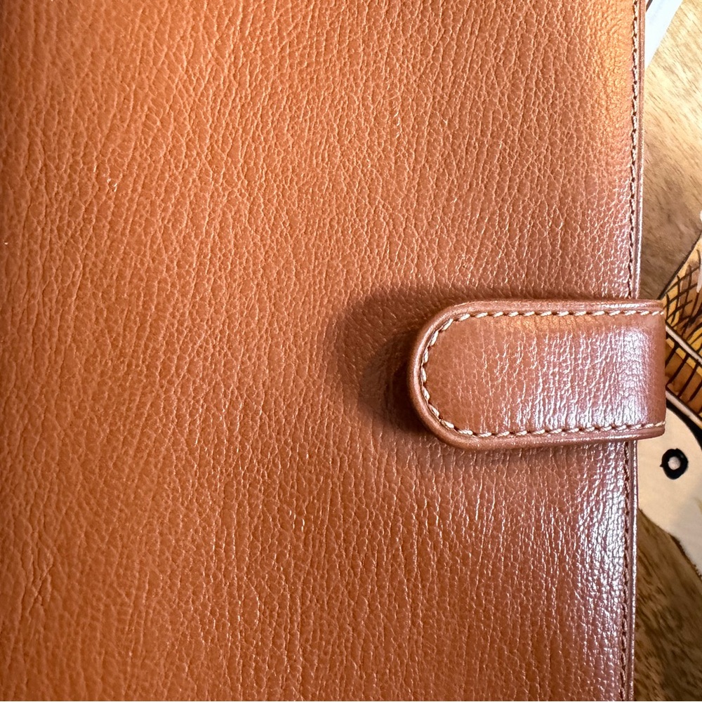 LOEWE Velazquez Embossed Leather Long Wallet Mini Wallet BEAUTIFUL! W/Chain - Picture 6 of 17